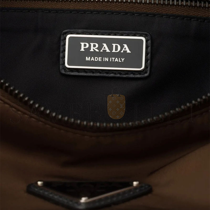 PRADA EXPLORE RE-NYLON LEATHER HANDBAG 2VH204 (43*29.5*15cm)